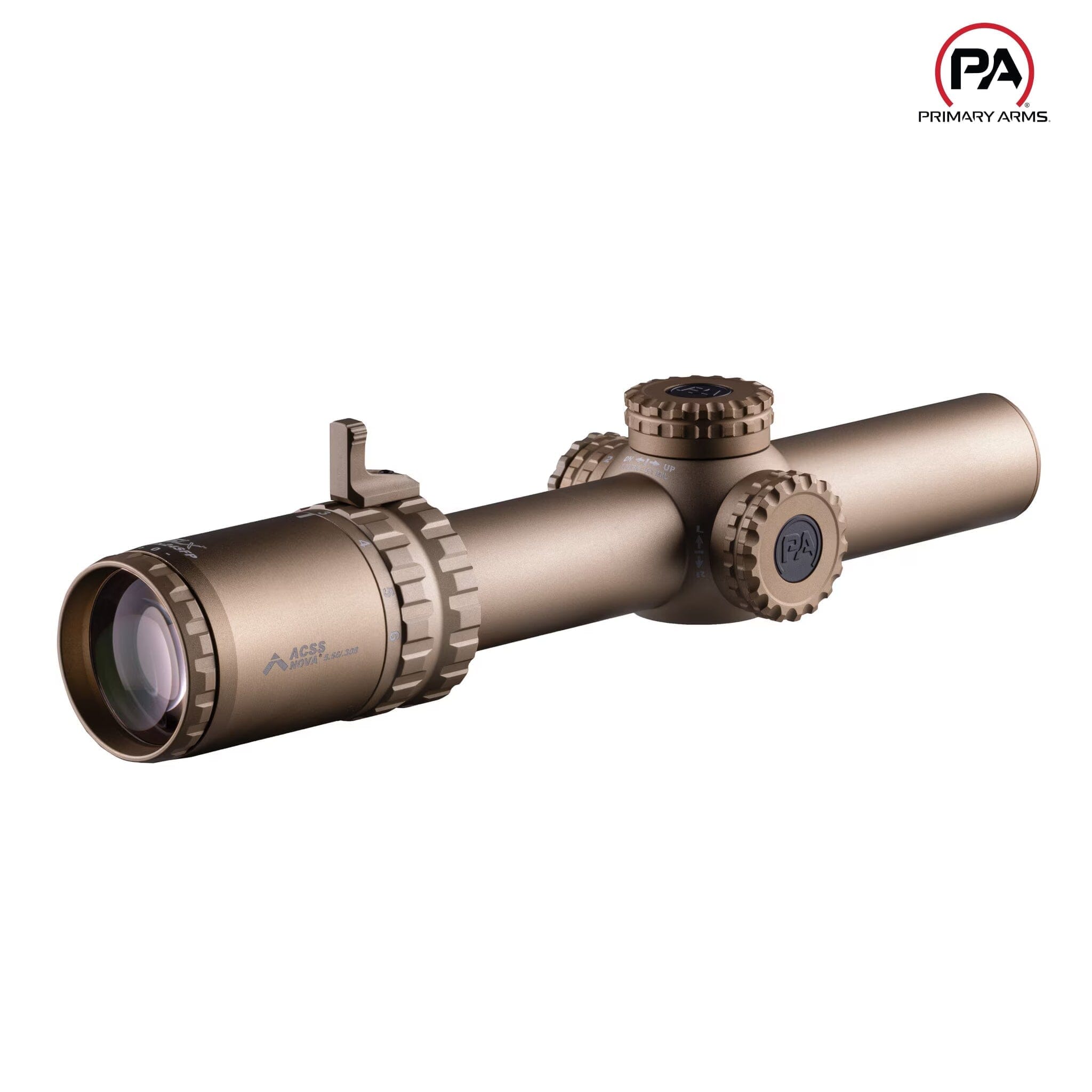 Primary Arms SLx 1-6x24 SFP Riflescope Gen IV - ACSS Nova Fiber Wire Reticle - FDE Rifle Scope Primary Arms 