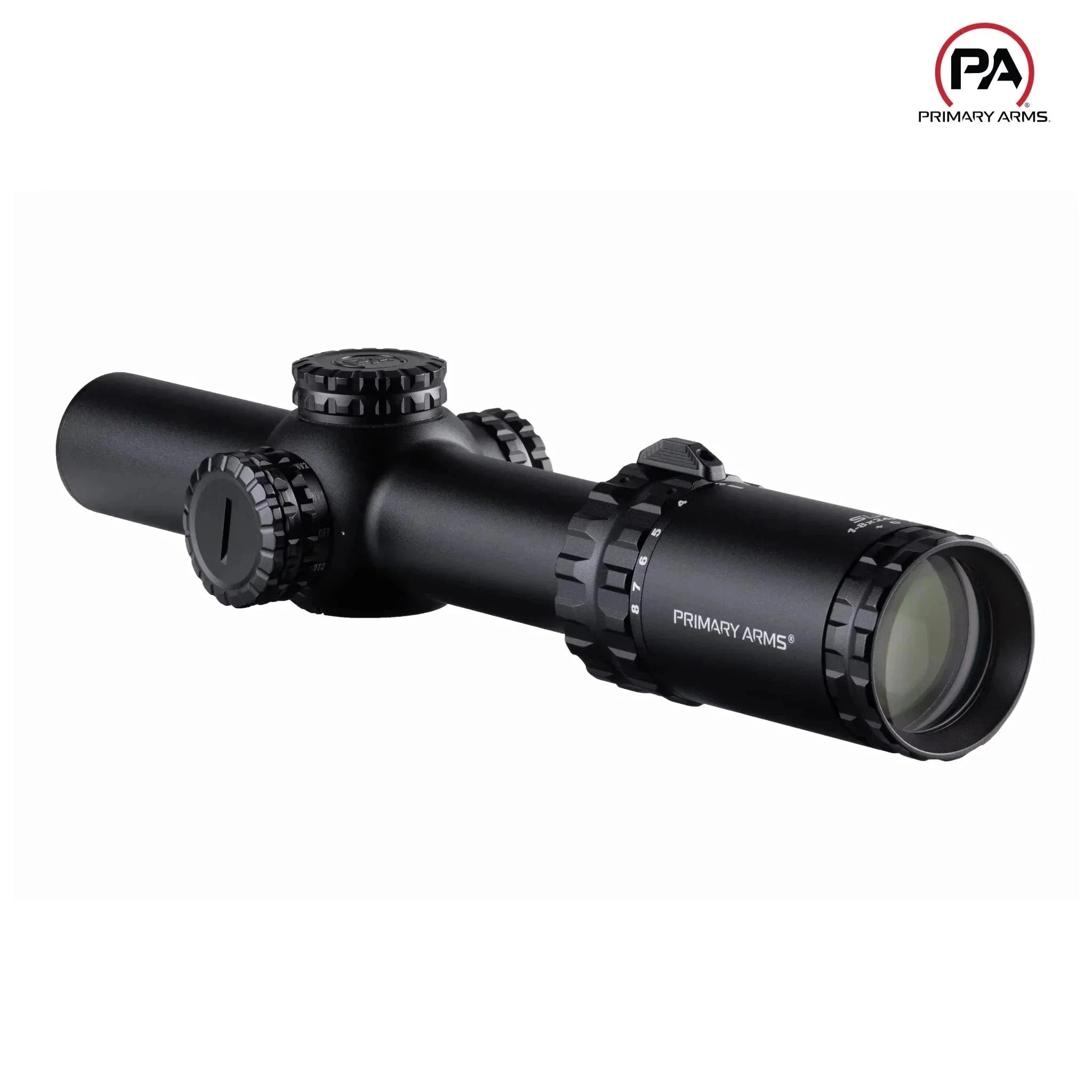 Primary Arms SLx 1-8×24 FFP Riflescope - ACSS Griffin X MIL Reticle Rifle Scope Primary Arms 
