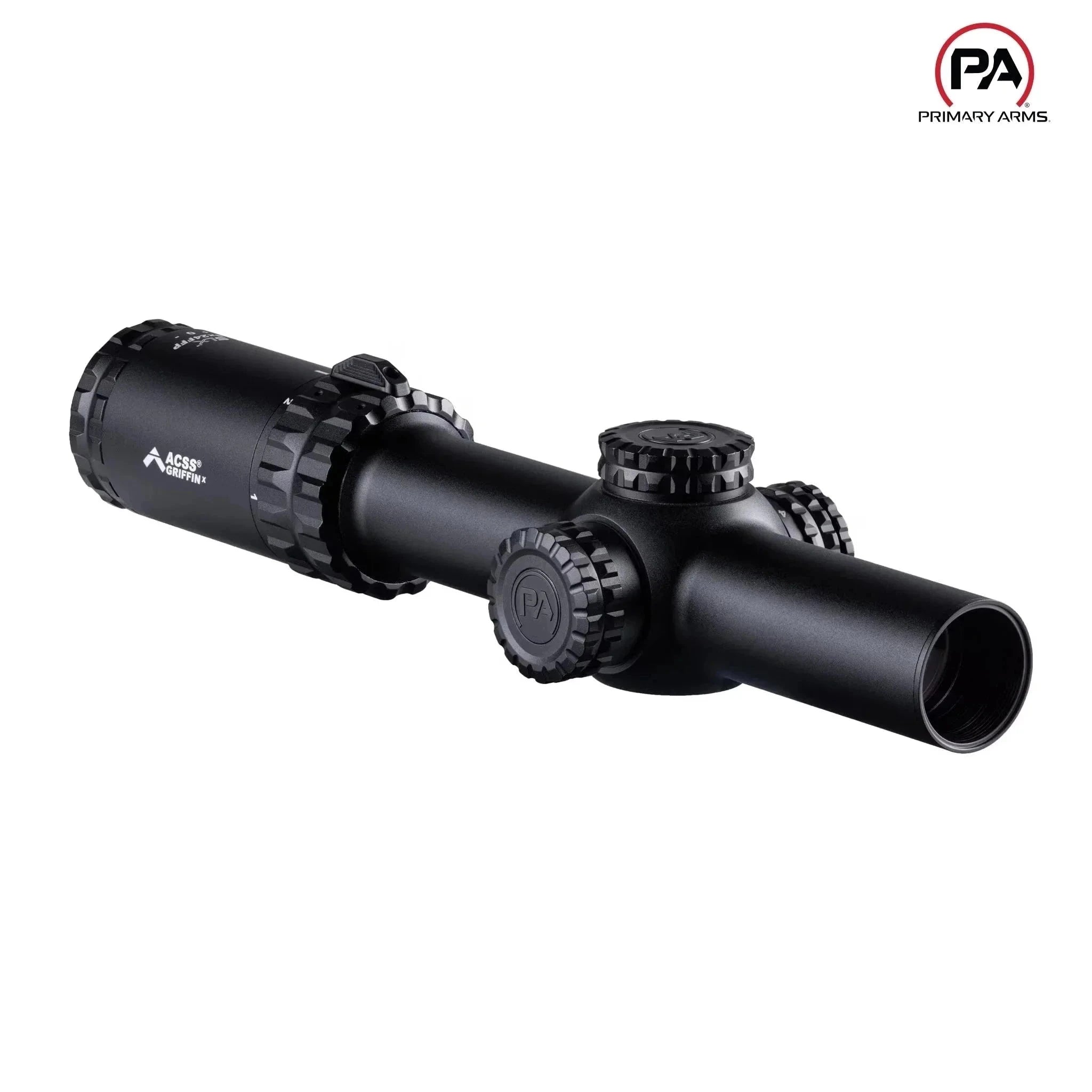 Primary Arms SLx 1-8×24 FFP Riflescope - ACSS Griffin X MIL Reticle Rifle Scope Primary Arms 