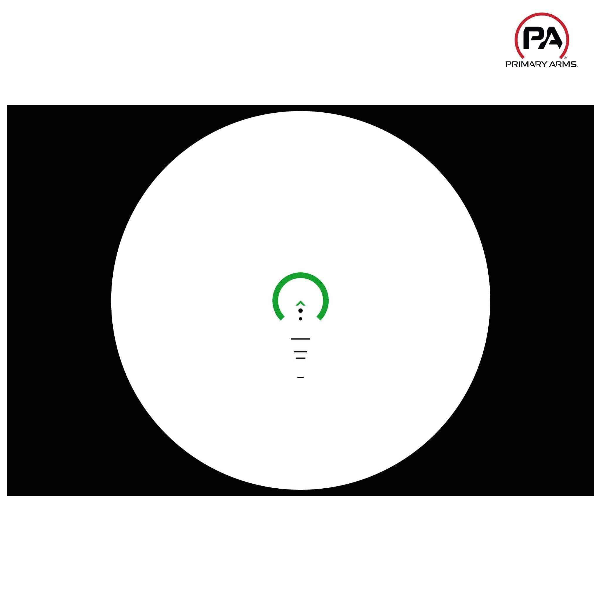 Primary Arms SLx 1× MicroPrism Scope - Green ACSS Gemini 9mm Reticle Prism Scope Primary Arms 