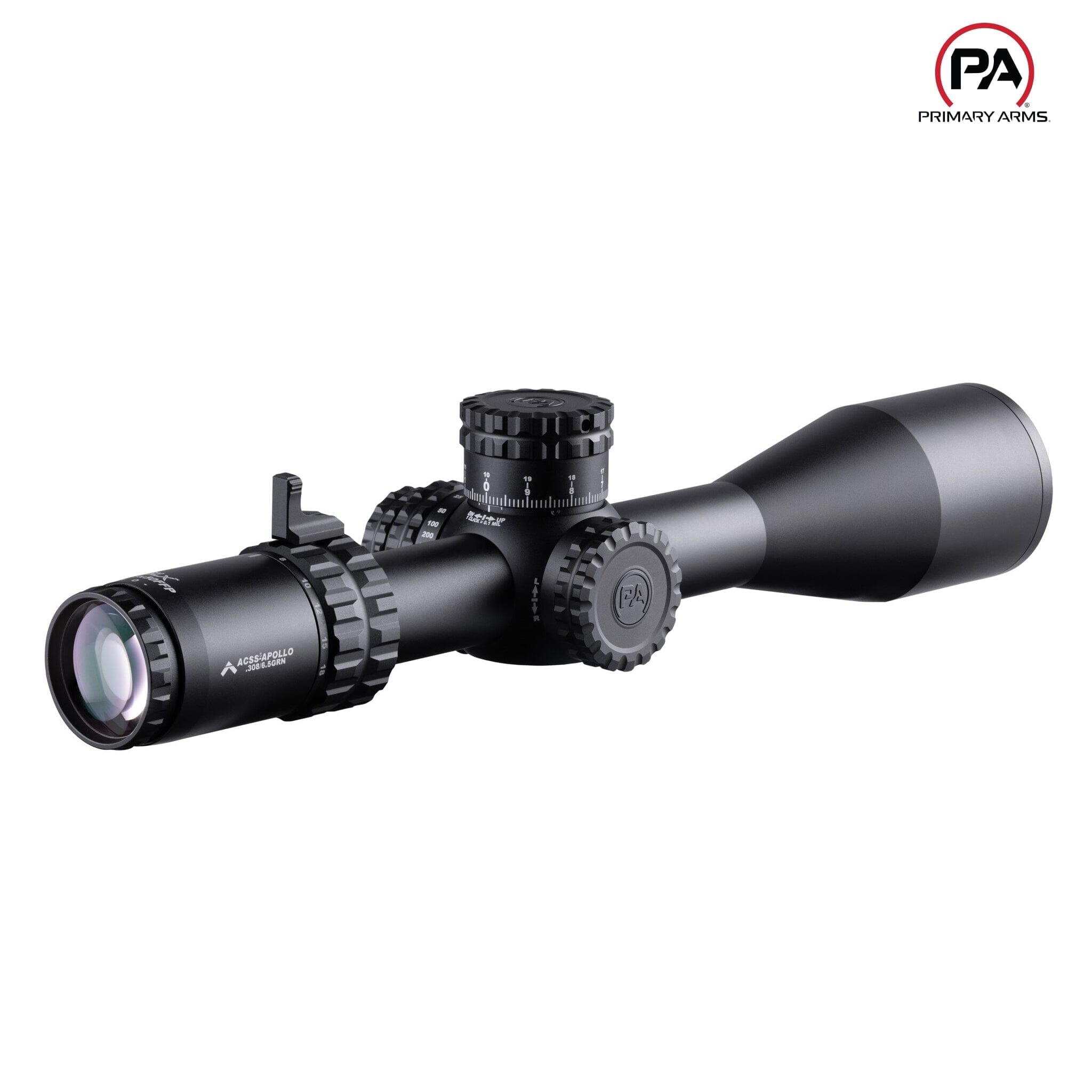 Primary Arms SLx 3-18×50 FFP Gen II Riflescope - ACSS APOLLO .308/6.5 Grendel Reticle Rifle Scope Primary Arms 