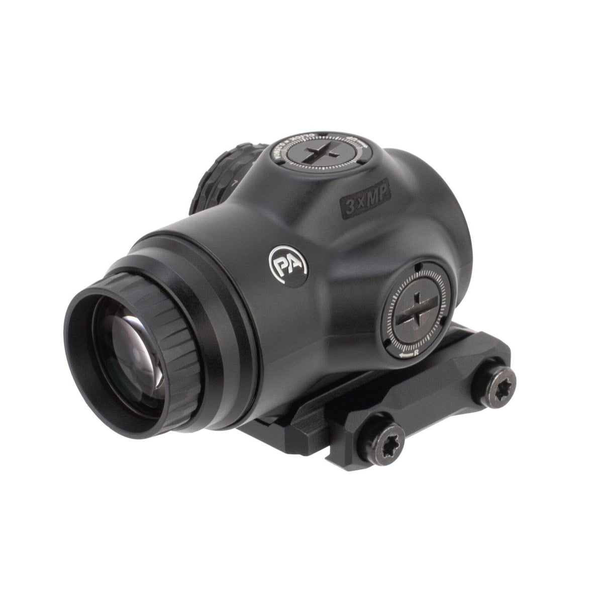 Primary Arms SLx 3X MicroPrism with exposed low-profile tool-adjustable windage and elevation turrets