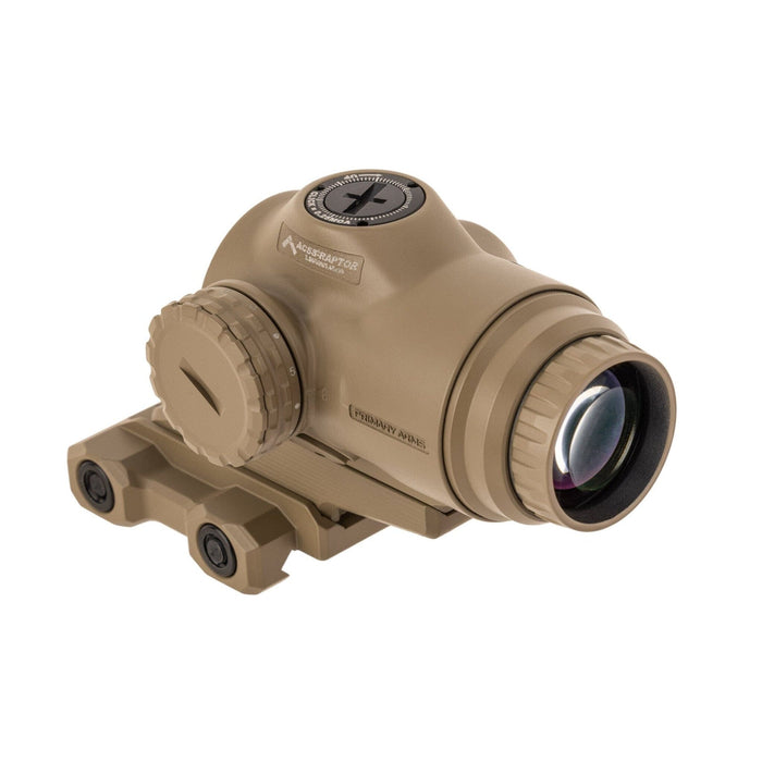 Primary Arms SLx 3X MicroPrism in Flat Dark Earth, fixed 3x magnification in a compact prism body