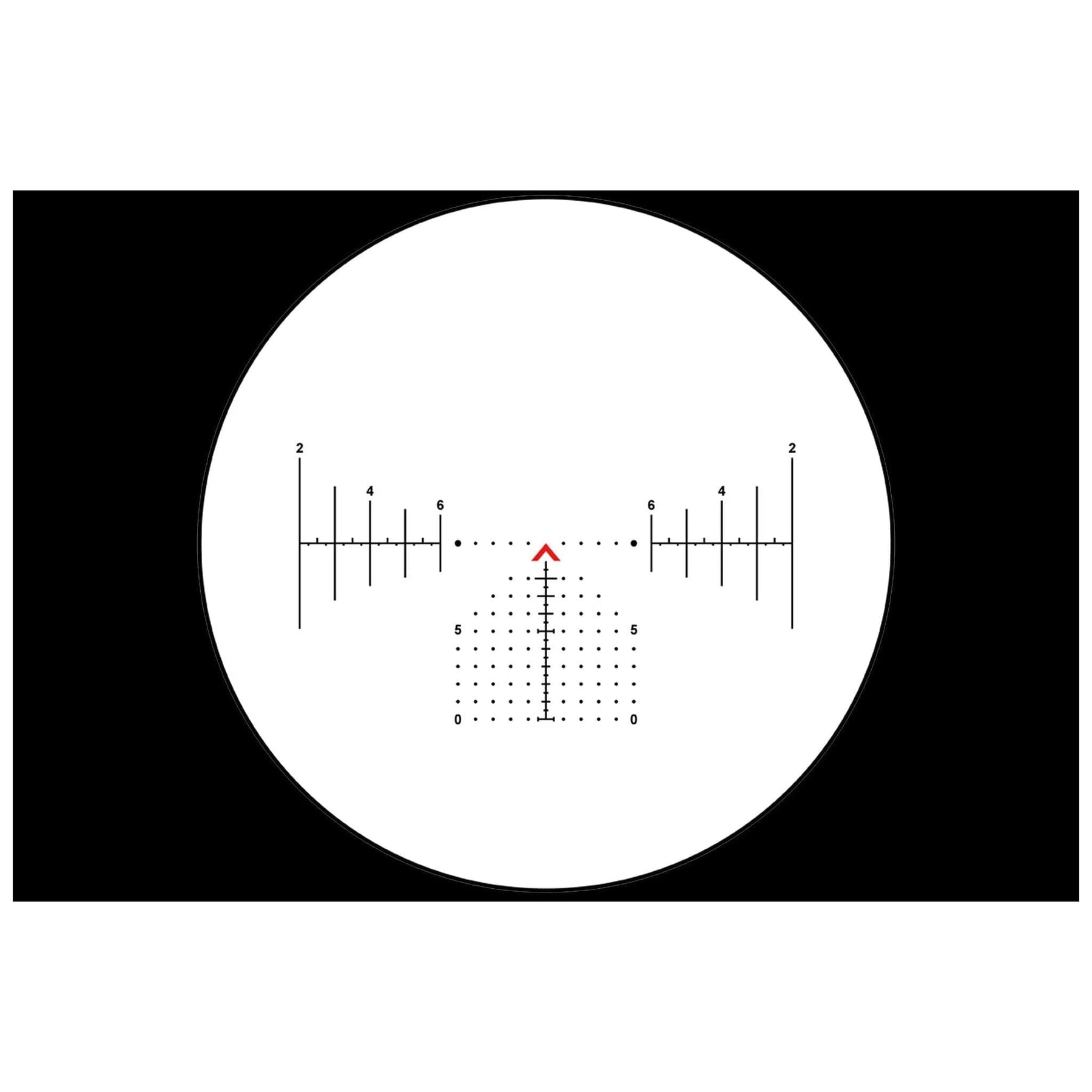 Primary Arms SLx 5X MicroPrism scope powered by a single CR2032 lithium coin cell