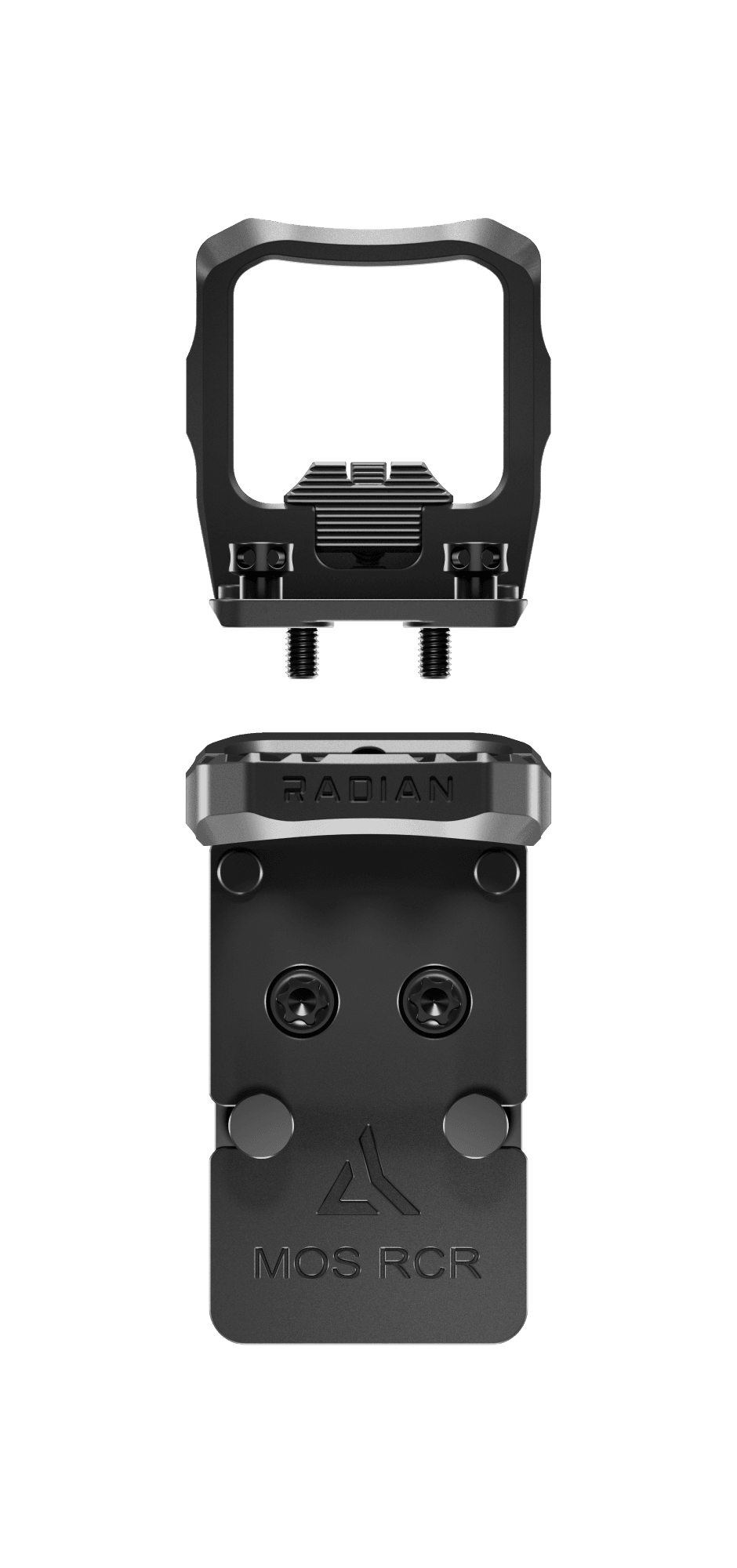 Radian Guardian+Six Optic Guard with Backup Sights for Glock MOS, Trijicon RCR footprint