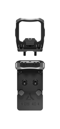 Radian Guardian+Six Optic Guard with Backup Sights for Glock MOS, Trijicon RCR footprint