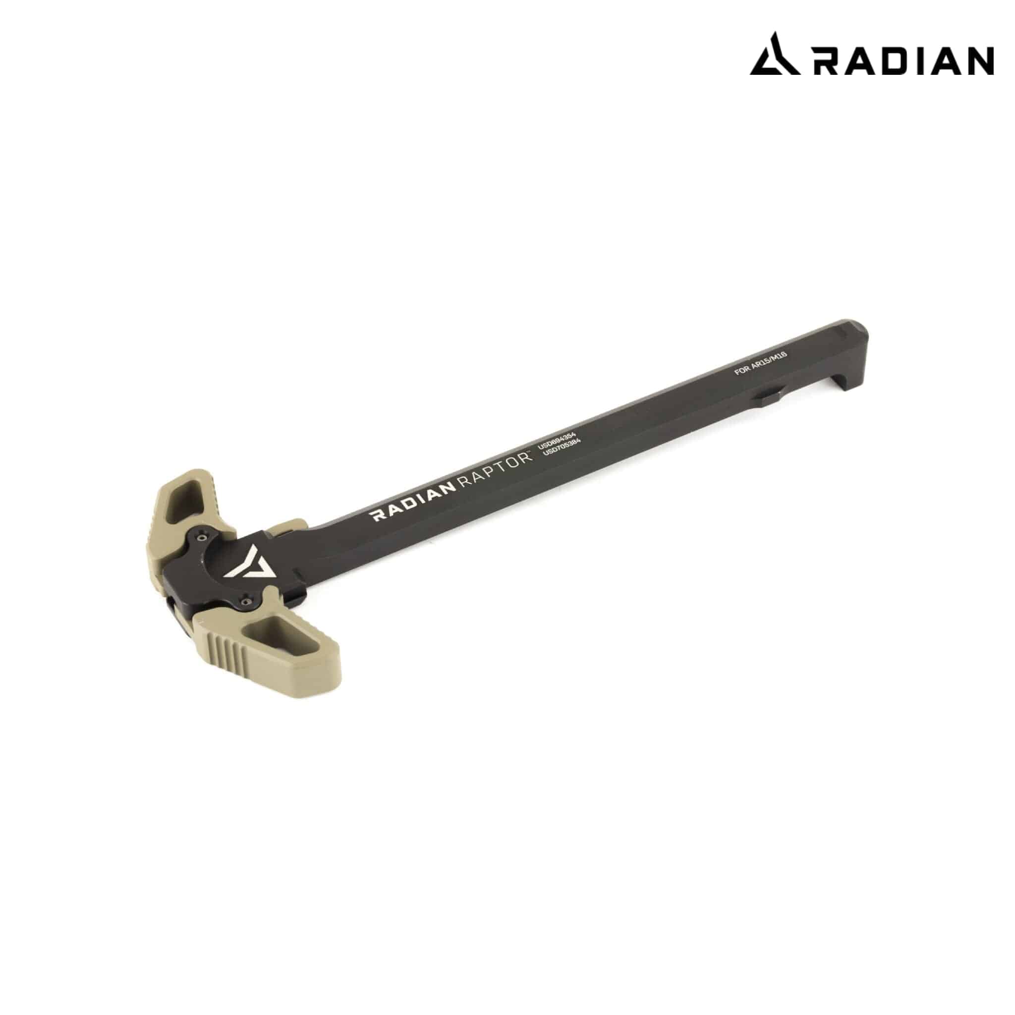 Radian Raptor Ambidextrous AR-15 Charging Handle FDE Charging Handle Radian Weapons 