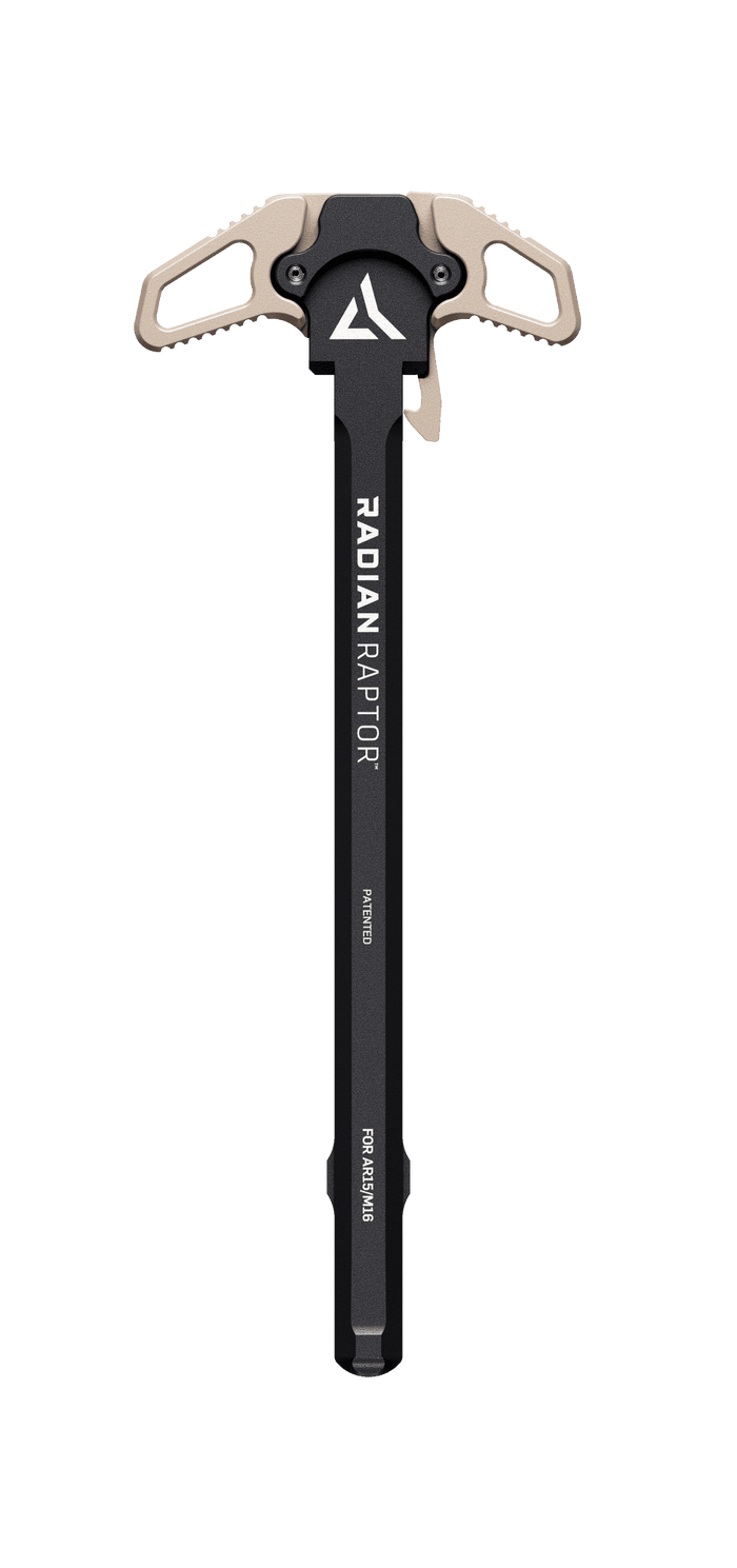 Radian Raptor Ambidextrous Charging Handle for AR-15 in Flat Dark Earth