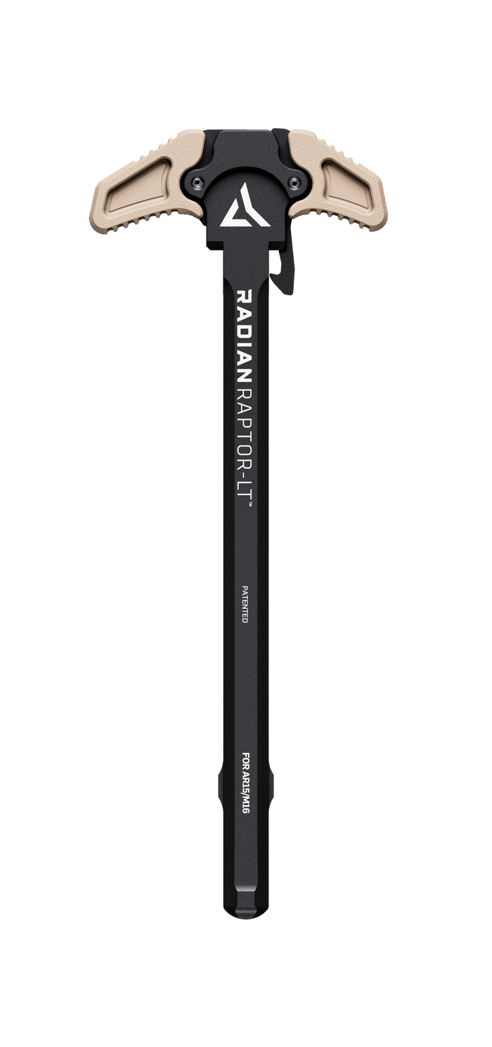 Radian Raptor-LT Ambidextrous Charging Handle for AR-15 in Flat Dark Earth