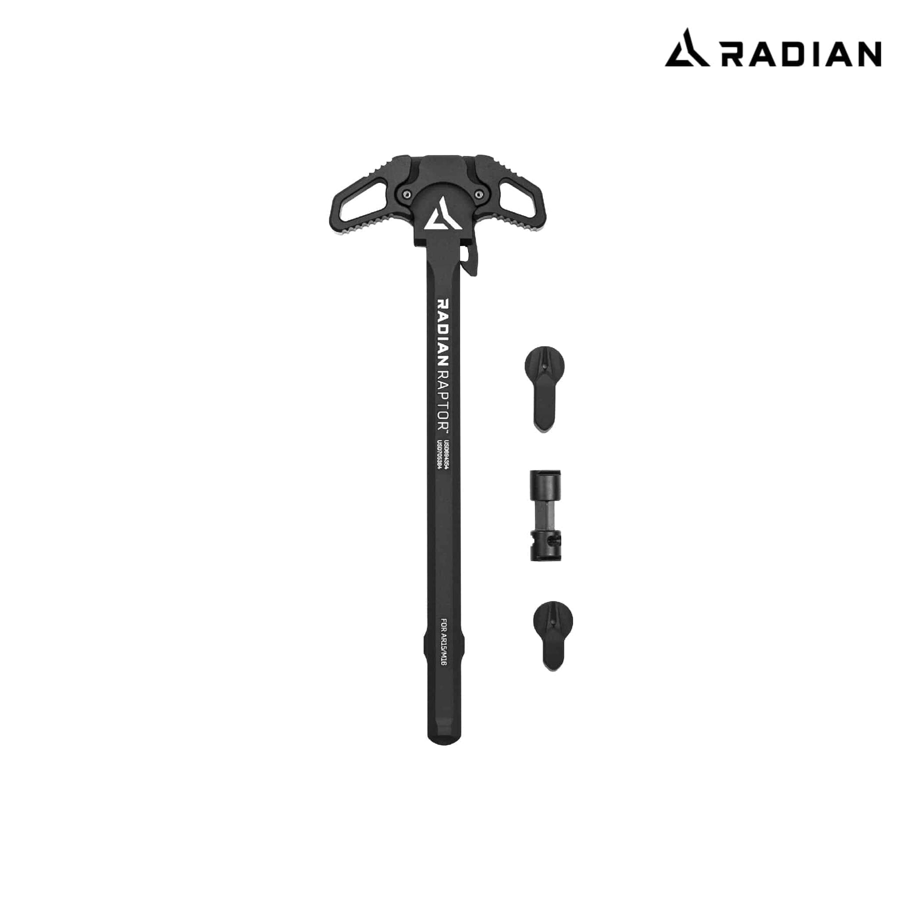 Radian Raptor Charging Handle + Talon Safety Selector Combo for AR-15 in Black