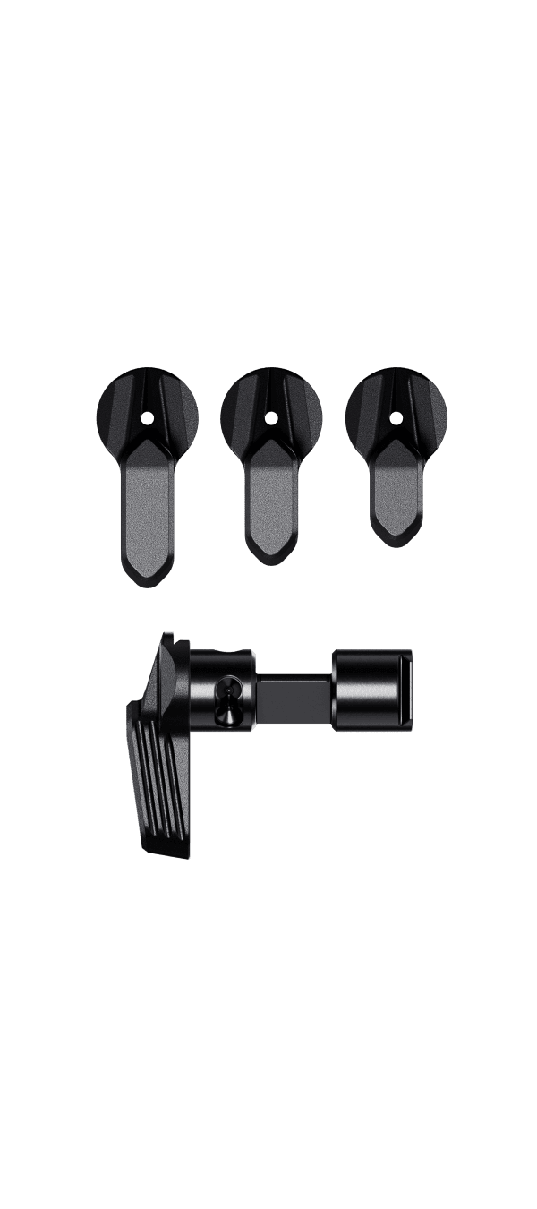 Radian Talon 45/90 Ambidextrous Safety Selector for AR-15 in Black (4-Lever)