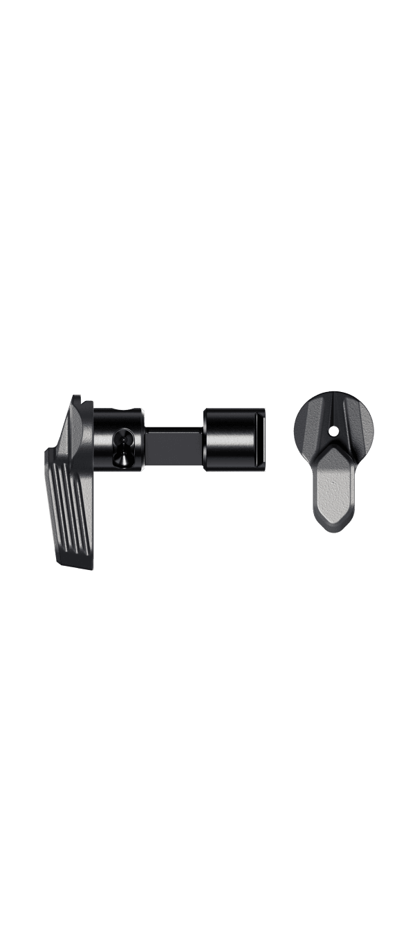 Radian Talon 45/90 Ambidextrous Safety Selector for AR-15 in Radian Grey (2-Lever)