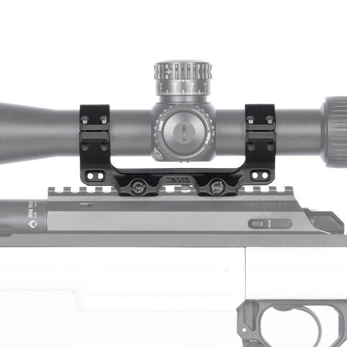 Reptilia AGS one-piece bolt-action scope mount in Black Anodize