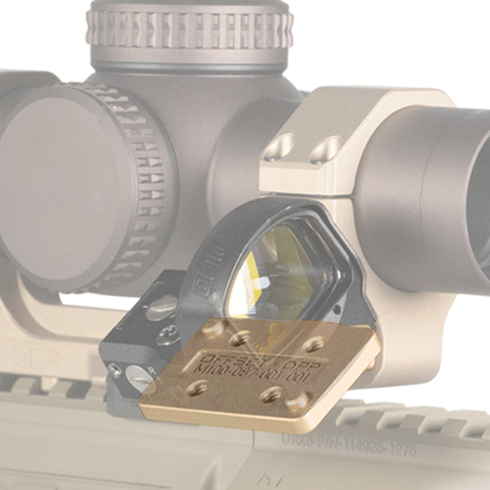 Reptilia AUS Offset mount for Leupold DeltaPoint Pro in FDE Anodized