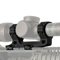 Reptilia AUS one-piece 30mm scope mount, 1.54 in. bore height, in Black Anodize