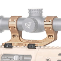 Reptilia AUS one-piece 30mm scope mount, 1.93 in. bore height, in Flat Dark Earth Anodized