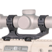 Reptilia AUS one-piece 34mm scope mount, 1.93 in. bore height, in Black Anodize