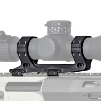 Reptilia AUS one-piece 35mm scope mount, 1.54 in. bore height, in Black Anodized