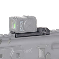 Reptilia low height DOT optic mount for Aimpoint ACRO and Steiner MPS in Black Anodized