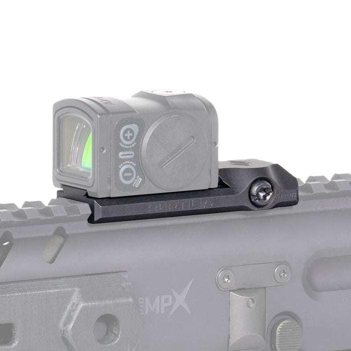 Reptilia low height DOT optic mount for Aimpoint ACRO and Steiner MPS in Black Anodized