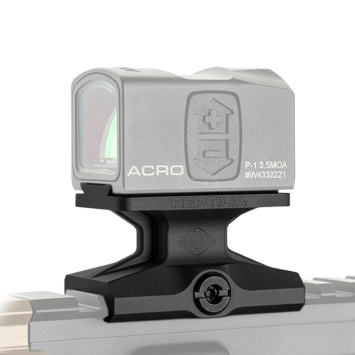 Reptilia DOT optic mount for Aimpoint ACRO and Steiner MPS, lower 1/3 height, in Black