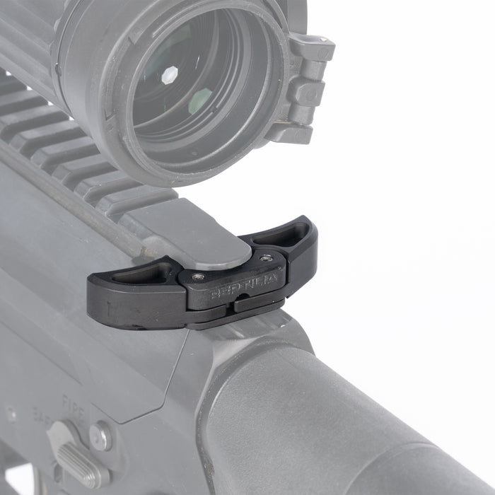 Reptilia PULLER ambidextrous charging handle for AR-10 in Black Anodized