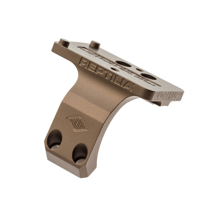 Reptilia 34mm ROF-45 offset optic mount for Trijicon RMR and SRO in Flat Dark Earth Anodized