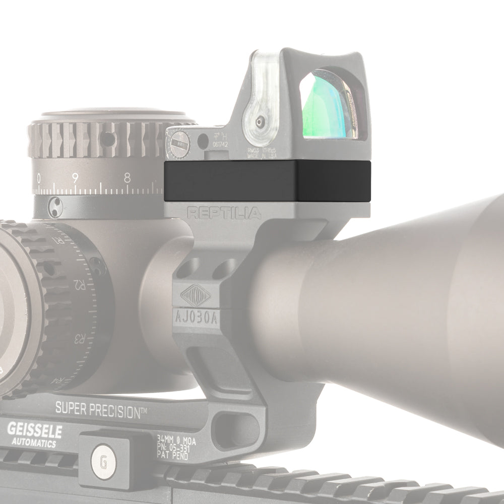 Reptilia ROF Riser 10mm for Trijicon RMR and SRO in Black, 100-085