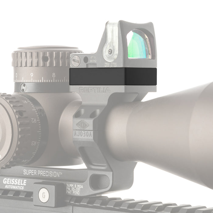Reptilia ROF Riser 10mm for Trijicon RMR and SRO in Black, 100-085