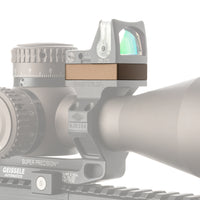 Reptilia ROF Riser 10mm for Trijicon RMR and SRO in Flat Dark Earth Anodized