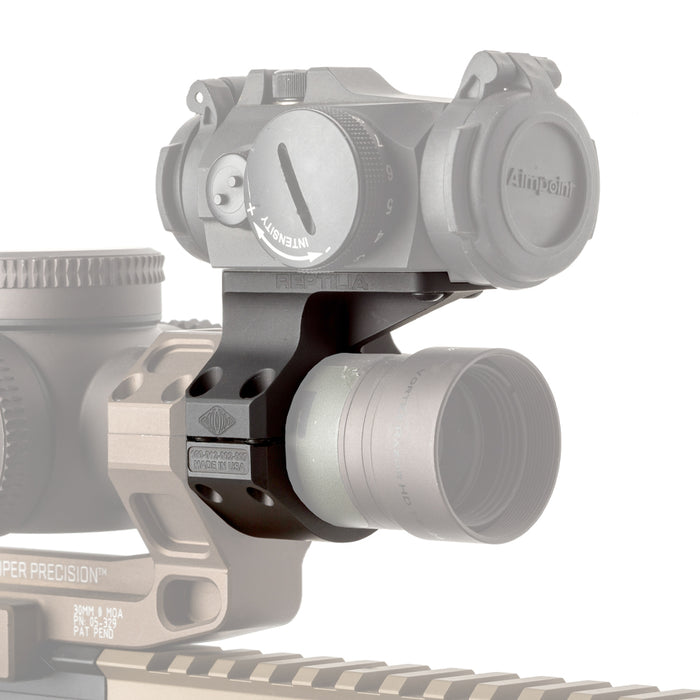 Reptilia ROF-SAR 30mm optic mount for Aimpoint Micro in Black