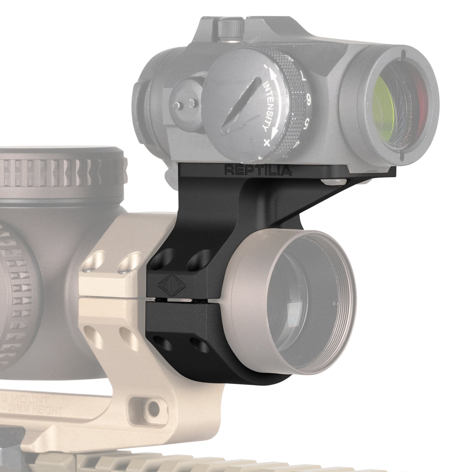 Reptilia ROF-SAR 34mm optic mount for Aimpoint Micro in Black