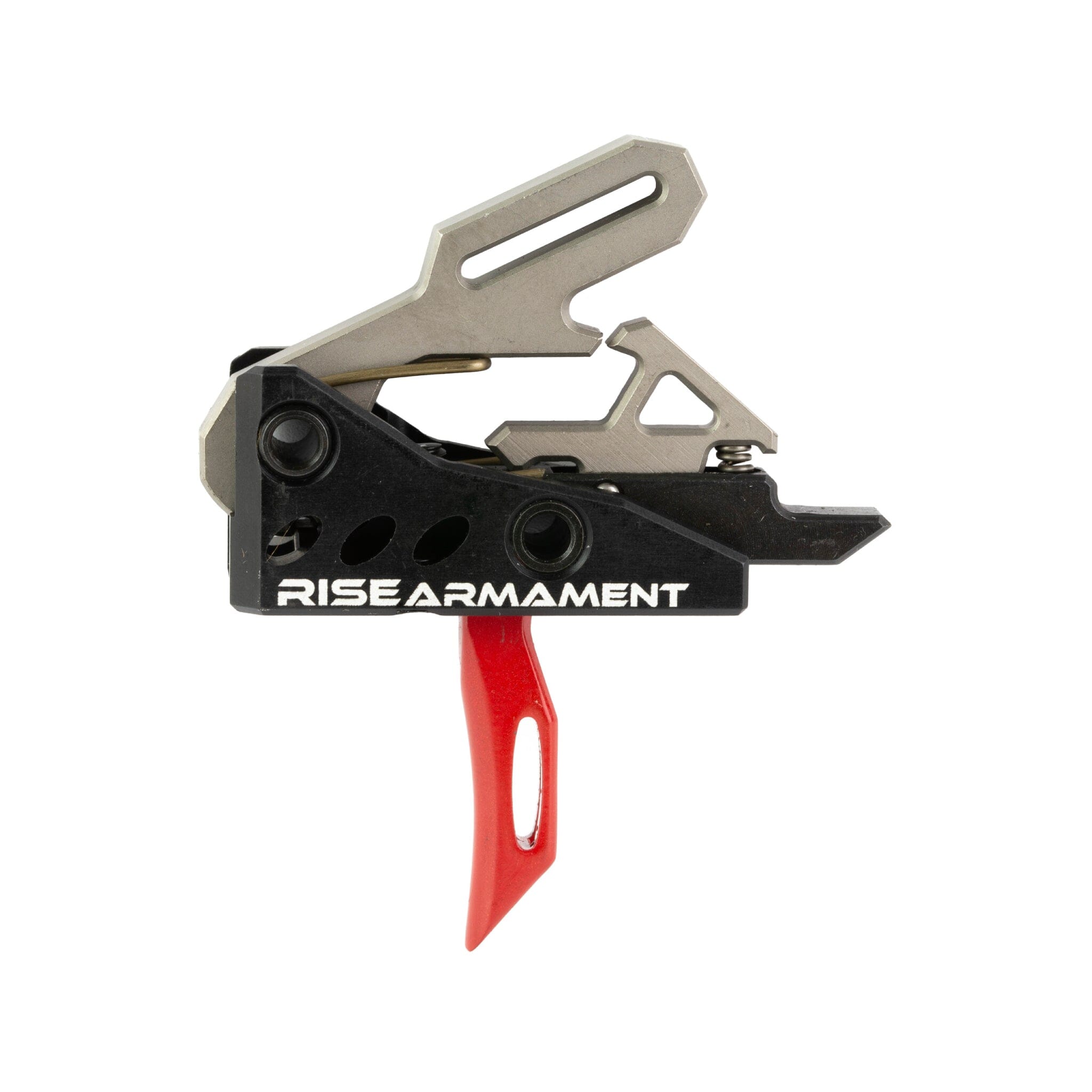 RISE Armament RA-535 Advanced Performance Trigger - Single-Stage - Flat - Red Blade - AR-15/AR-10 Trigger RISE Armament 