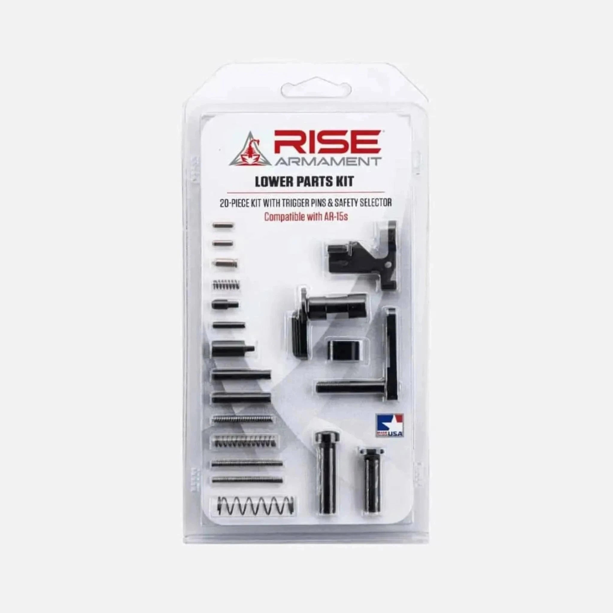 RISE Armament RAVE 140 Curved Super Sporting Trigger with Lower Parts Kit Trigger RISE Armament 