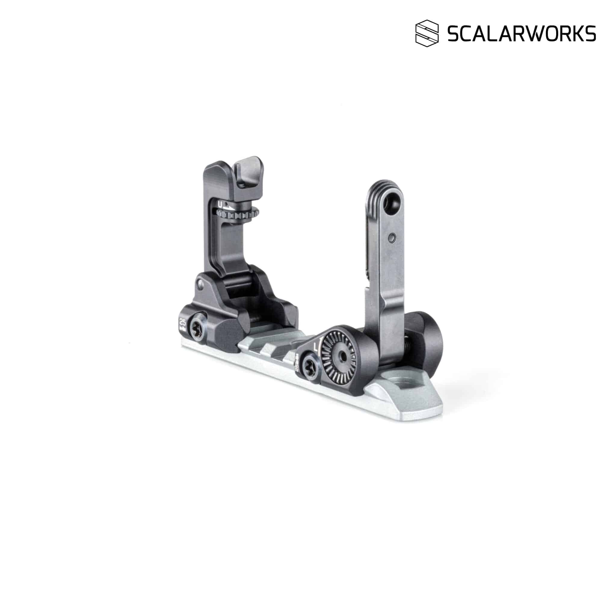 Scalarworks PEAK/02 Folding Iron Sight Set - 1.57" Compatible Iron Sights Scalarworks 