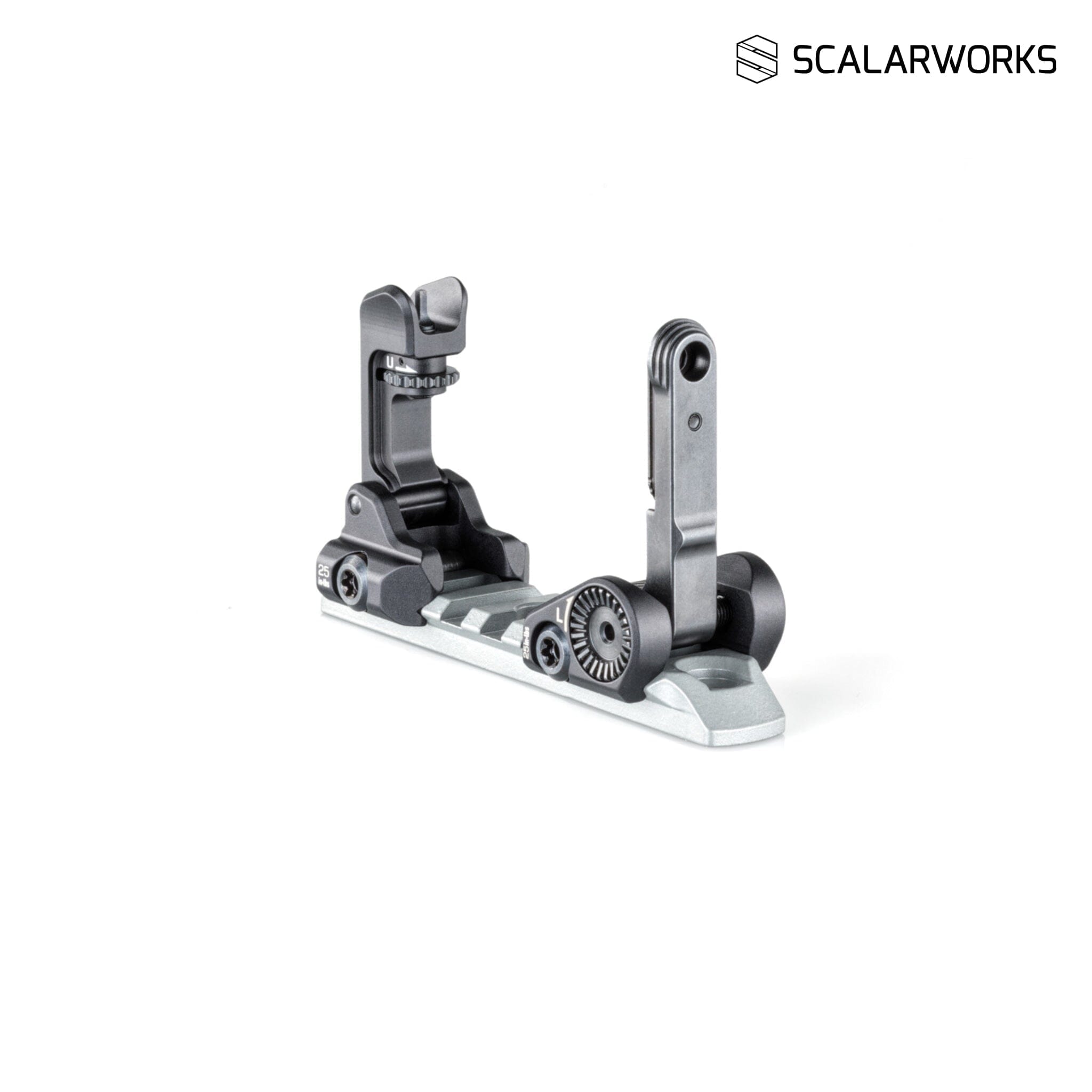 Scalarworks PEAK/02 Folding Iron Sight Set - 1.93" Compatible Iron Sights Scalarworks 
