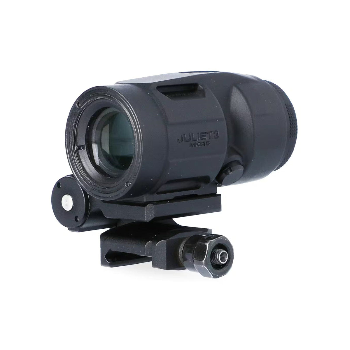 SIG Sauer JULIET3 Micro 3x magnifier in black for use behind a red dot sight