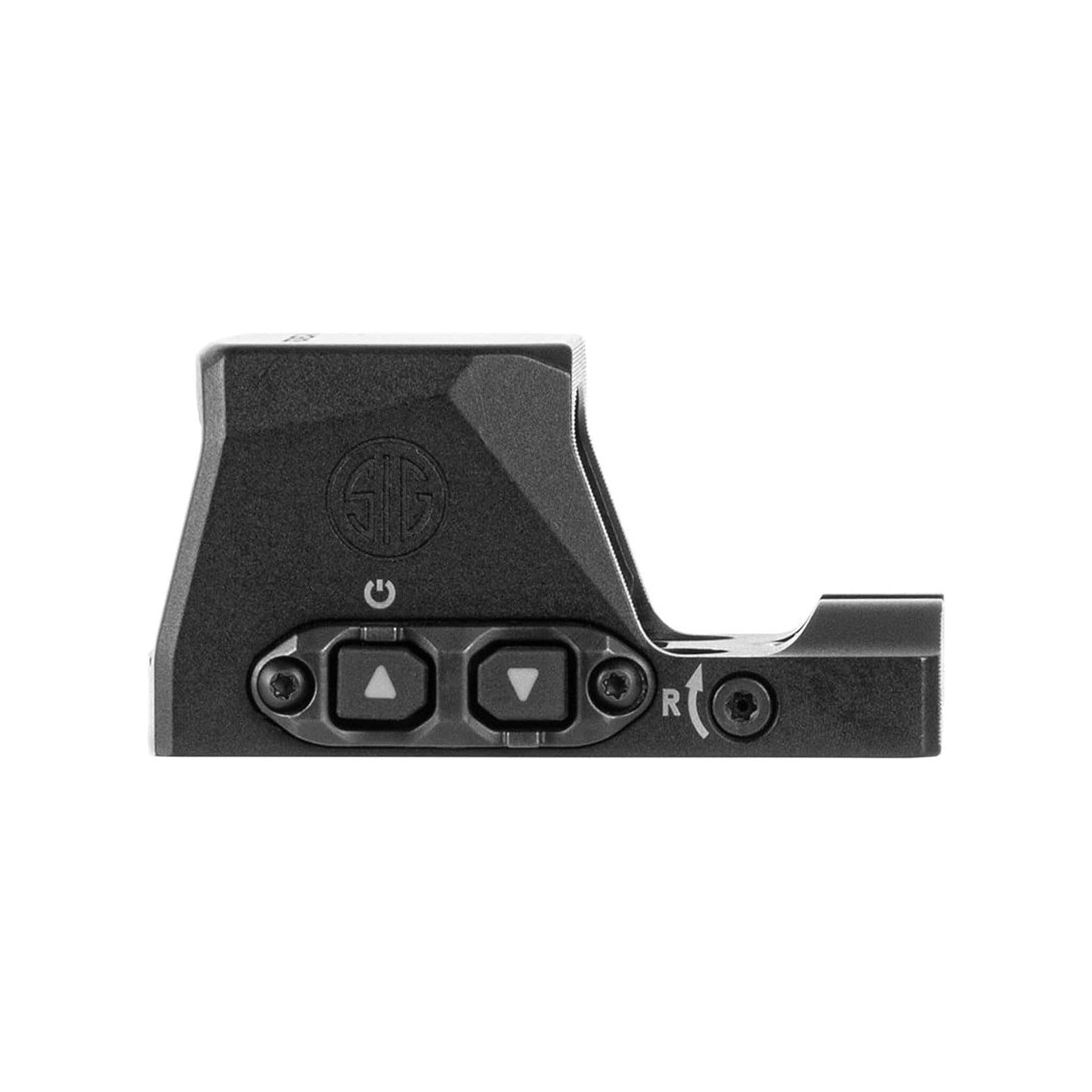 SIG Sauer ROMEO-X Pro 3 MOA red dot sight in black with its 1x24 mm viewing window