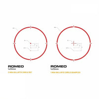 SIG Sauer ROMEO4T FDE 1x20 red dot sight, rated IPX-7 and weighing 7.6 oz