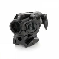 SIG Sauer ROMEO4T red dot sight with the solar panel that backs up its CR2032 cell