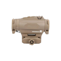 SIG Sauer ROMEO4XT-PRO in Flat Dark Earth showing the MOTAC motion-activated illumination controls