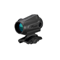 SIG Sauer ROMEO5 Gen II green dot sight, part SOR5102, projecting its 1 MOA green aiming dot
