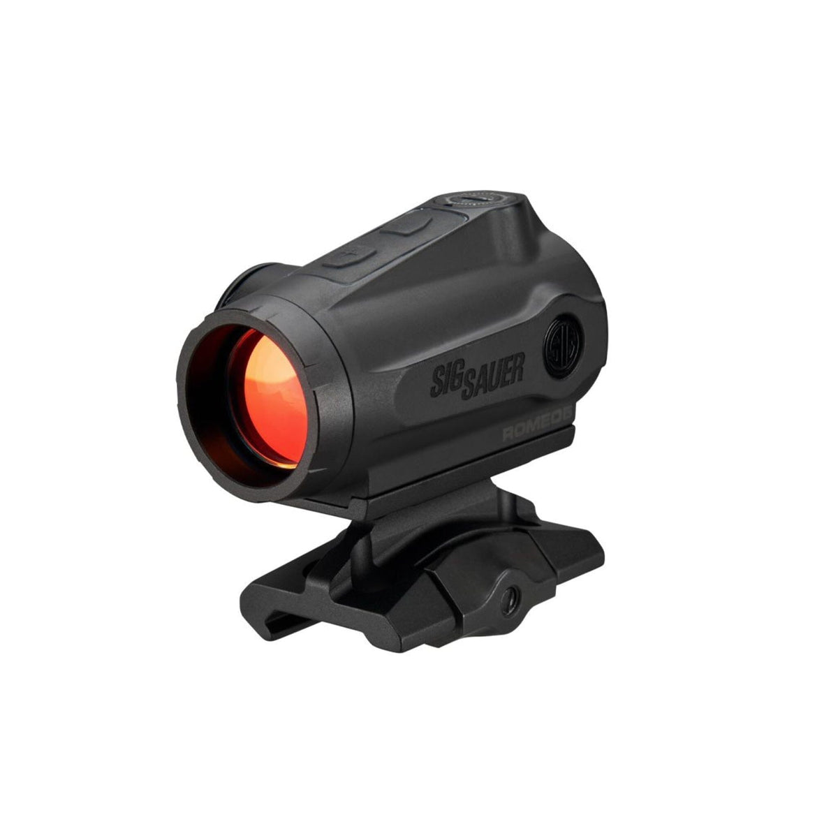 SIG Sauer ROMEO5 Gen II red dot sight showing the 2 MOA red aiming dot
