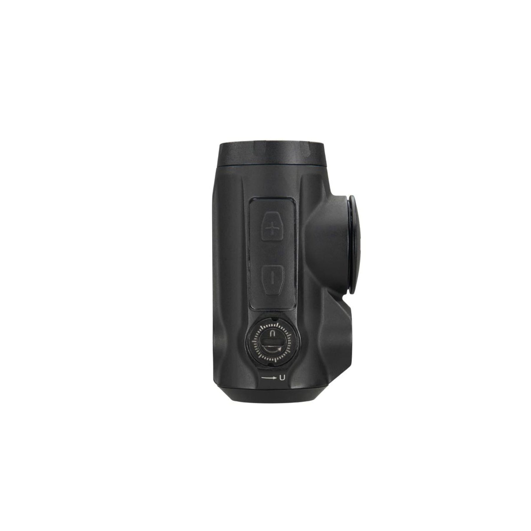 SIG Sauer ROMEO5 Gen II red dot sight with its windage and elevation adjustment turrets