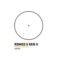 SIG Sauer ROMEO5 Gen II red dot with the JULIET3-Micro 3x magnifier on its flip-to-side mount