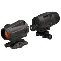 SIG Sauer ROMEO5 Gen II 2 MOA red dot sight and JULIET3-Micro 3x magnifier kit in black