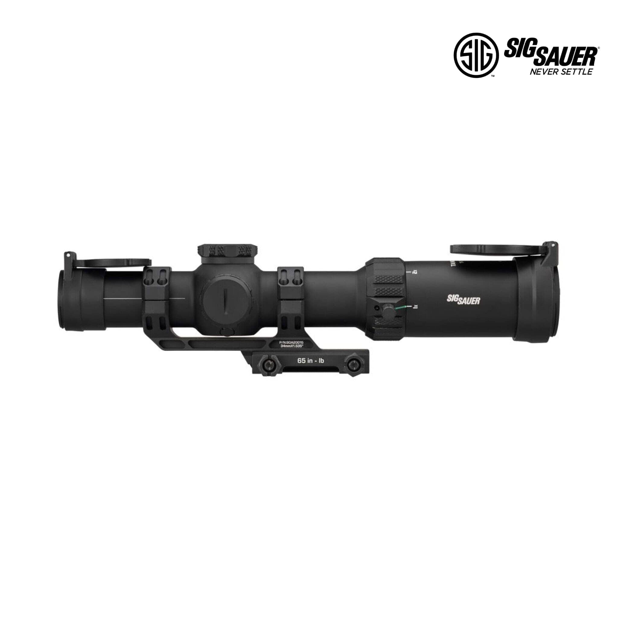 SIG Sauer TANGO-MSR 1-10×26 FFP Riflescope - MSR BDC10 Reticle - Black Rifle Scope SIG Sauer 