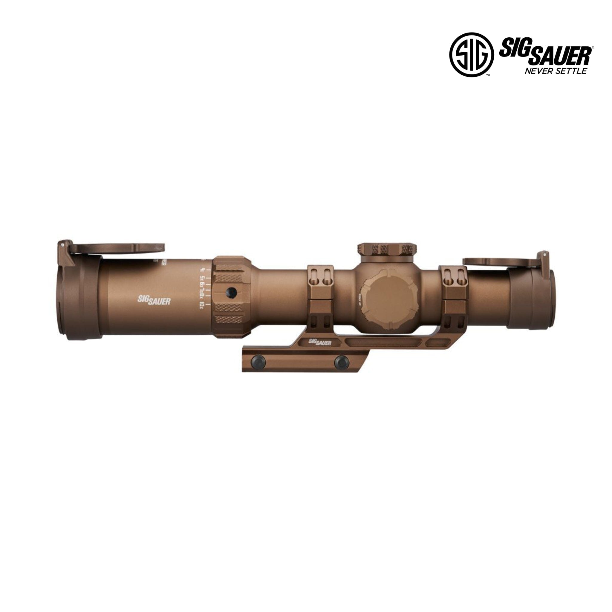 SIG Sauer TANGO-MSR 1-10x26 FFP Riflescope - MSR BDC10 Reticle - Coyote Tan Rifle Scope SIG Sauer 