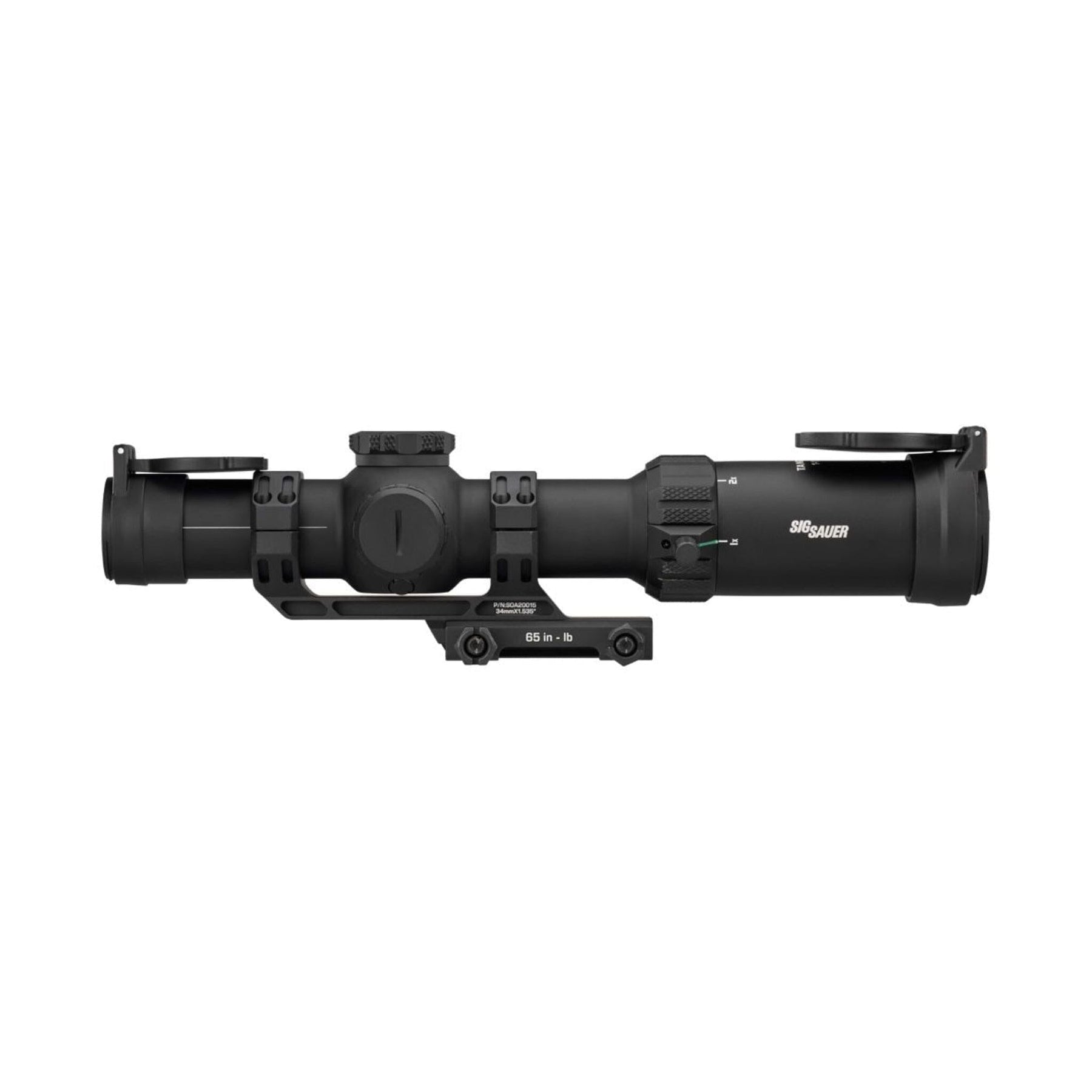 SIG Sauer TANGO-MSR 1-10x26 in black with the illumination dial for the MSR BDC10 reticle