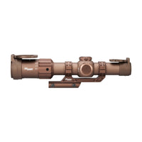 SIG Sauer TANGO-MSR 1-8x24 in Coyote Tan with the illumination brightness dial